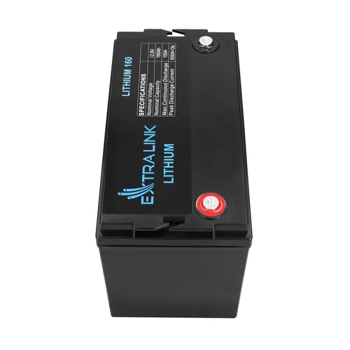 Extralink LiFePO4 160AH | Akumulator | 12.8V, BMS Kolor produktuCzarny