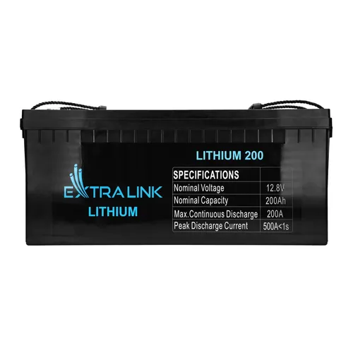 Extralink LiFePO4 200AH | Baterie | 12.8V, BMS Głębokość opakowania265