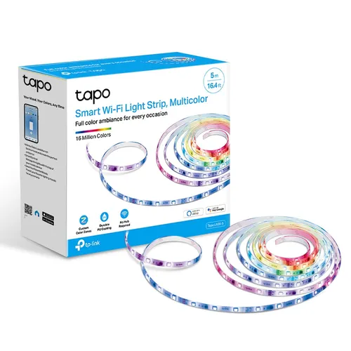 TP-Link Tapo L920-5 | LED Strip | Smart Wi-Fi, Alexa, Google Assistant Częstotliwość wejściowa AC50 - 60