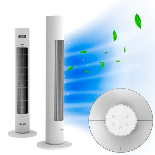 Xiaomi Smart Tower Fan | Tower Fan | Wi-Fi, 63dB max, BTTS01DM Głębokość produktu310