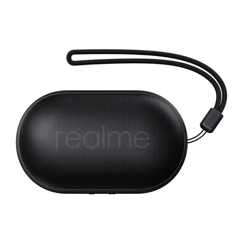 Realme Pocket Bluetooth Speaker Classic Black | Altoparlante portatile | Bluetooth 5.0, IPX5, USB-C 1