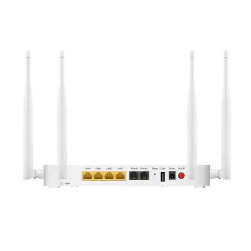 ZTE F680 | ONT | WiFi AC, 1x GPON SC/APC , 4x RJ45 1000Mb/s, 2x RJ11, 1x USB Ilość portów LAN4x [10/100/1000M (RJ45)]
