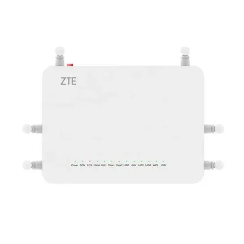 ZTE F680 | ONT | WiFi AC, 1x GPON SC/APC , 4x RJ45 1000Mb/s, 2x RJ11, 1x USB Standard PONGPON