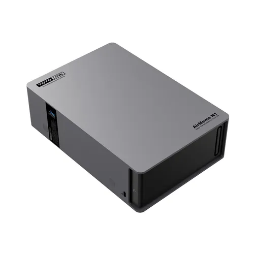 Totolink AirMemo N1 | Server NAS | 1x SATA, 2GB RAM, 1x RJ45 1000Mb/s, 1x USB 3.0 Adapter zewnętrznego zasilaniaTak
