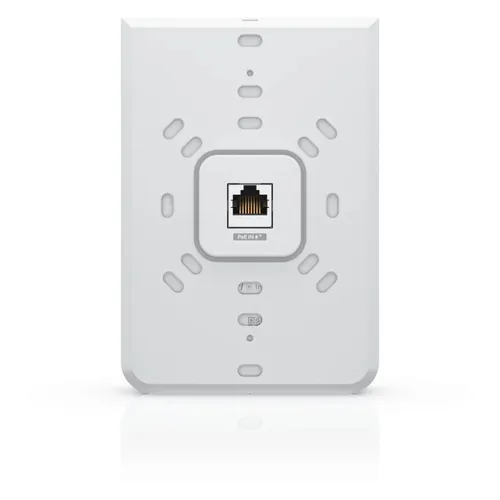 Ubiquiti U6-IW | Punto di accesso | UniFi6 In-Wall, WiFi 6 Dual Band, 1x GbE PoE In, 4x GbE PoE Out BluetoothTak