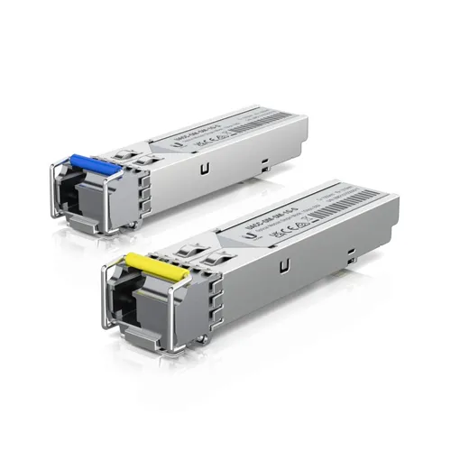 Ubiquiti UACC-OM-SM-1G-S-2 | SFP-Modul | BIDI, SM, Simplex LC, 1.25Gbps, 3km Długość fali RX (max)1550