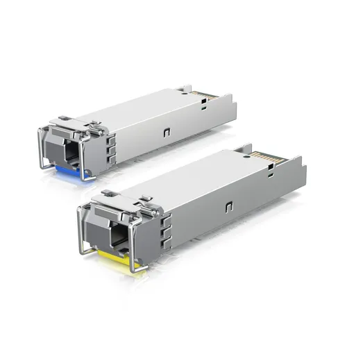 Ubiquiti UACC-OM-SM-1G-S-2 | SFP-Modul | BIDI, SM, Simplex LC, 1.25Gbps, 3km Długość fali RX (min)1310