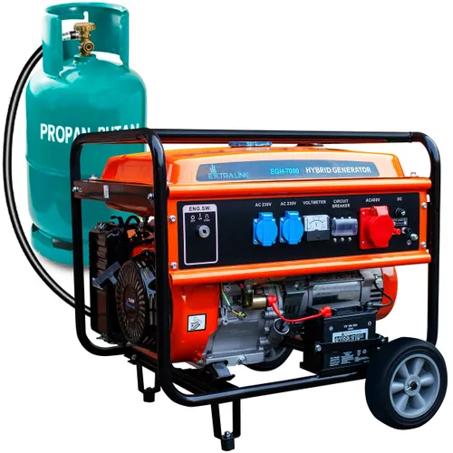Extralink EGH-7000 | Power generator | hybrid, 7kW Częstotliwość znamionowa50
