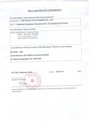 Extralink Aladdin | Grzejnik naftowy | 4,6L, EKH-460 Pojemność baku na benzynę4,6