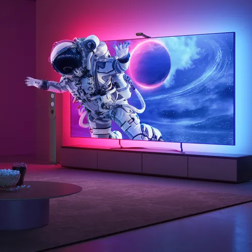 Govee H605C Envisual TV Backlight T2 | LED-Streifen | Hintergrundbeleuchtung für 55-65-Zoll-Fernseher, RGBIC, Wi-Fi + Bluetooth Kolor światłaWielo