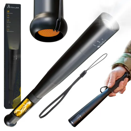 Extralink EFL-1101 Combat | Baseball Bat Flashlight | 10W, 300lm AkumulatorekNie