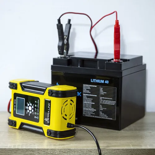 Extralink Shango Smart Battery Charger | Raddrizzatore | 100 - 240VAC, 12V 12A, 24V 6A Głębokość produktu65