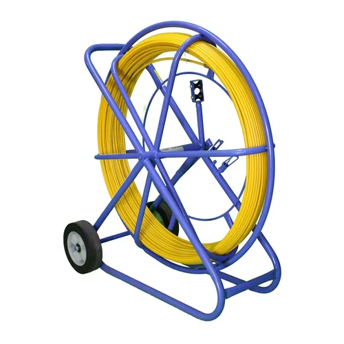 Extralink Pilot 8mm 250m | Varilla de tracción de cable | fibra de vidrio FRP, d. 8mm, l. 250m, amarillo 0