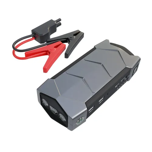 Extralink Jump Max7 Jump Starter 10000 mAh | Posilovač baterie do auta | powerbanka, 3x LED, svítilna, kompas, kladivo Pojemność akumulatora10000 mAh