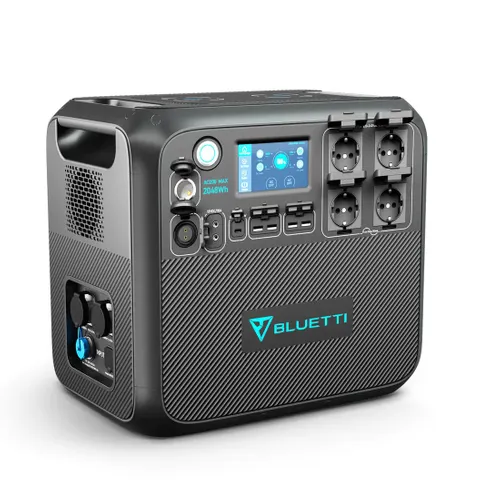 Bluetti AC200MAX 2048Wh | Power station | 2200W, LiFePO4, BMS Całkowita moc wyjściowa2200