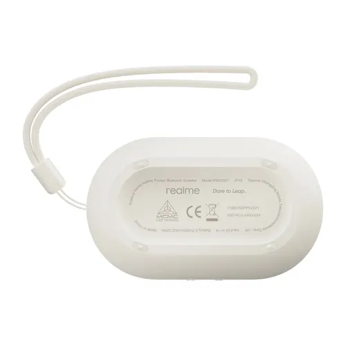 Realme Pocket Bluetooth Speaker Szary | Głośnik przenośny | Bluetooth 5.0, IPX5, USB-C 4