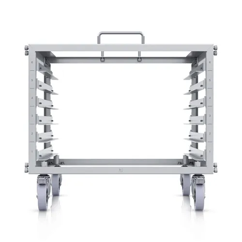 Ubiquiti U-Rack-6U-TL | Marco de rack móvil | 6U, con patch panel de 24 puertos Kolor produktuStal