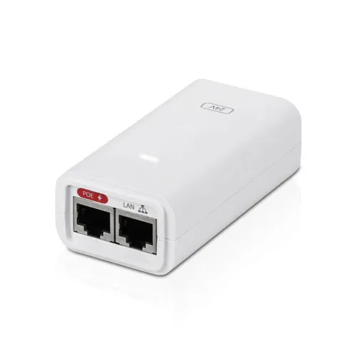 Ubiquiti POE-24-12W-G-WH | Zasilacz PoE | 24V, 0,5A, 12W, Gigabit Częstotliwość adaptera AC50/60