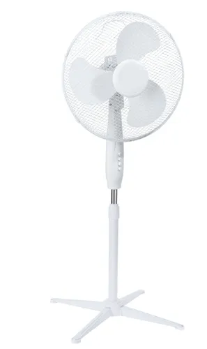 Extralink Bryza ESF-40D-WH Weißer Standventilator, 3 Blätter, 3 Geschwindigkeiten Kolor produktuBiały