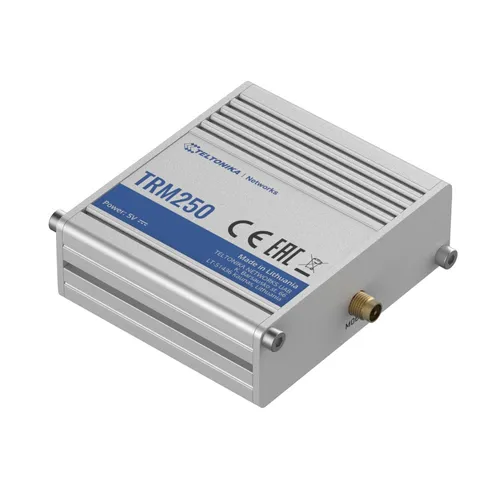 Teltonika TRM250 | Modem celular industrial | 4G/LTE (Cat M1), NB-IoT, 3G, 2G, mini SIM, IP30 Głębokość produktu64,5