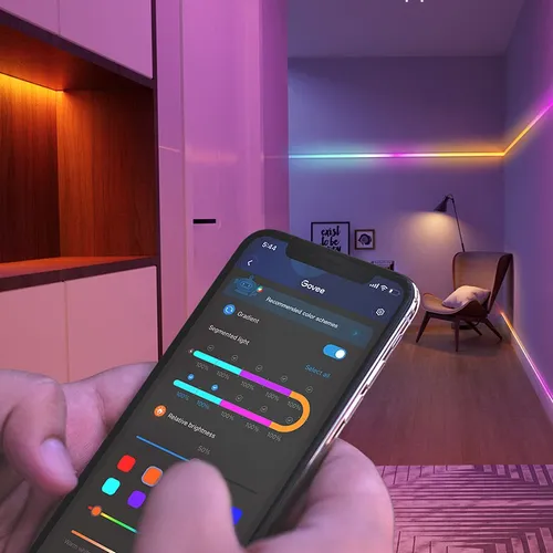 Govee H618C Basic LED Strip Light 10m | LED Strip | Wi-Fi, Bluetooth, RGBIC Długość produktu10000