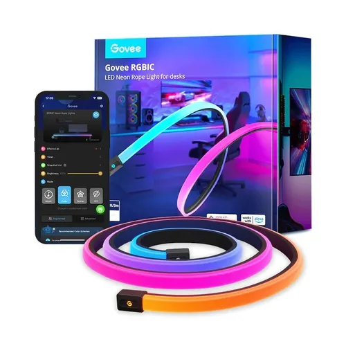 Govee H61C3 Neon Gaming Table Light | LED pásek | Stolní světlo, RGBIC 0
