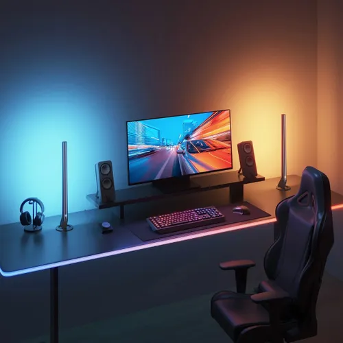 Govee H61C3 Neon Gaming Table Light | Striscia LED | Luce da tavolo, RGBIC 2