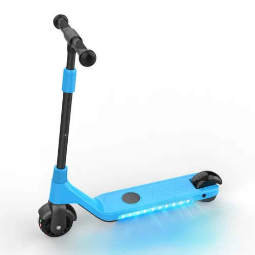 Denver SCK-5400 Azul | Patinete eléctrico para ninos | Kickscooter, rango de hasta 6 km, 4-6 km/h Dystans na jednym ładowaniu baterii (maks.)6