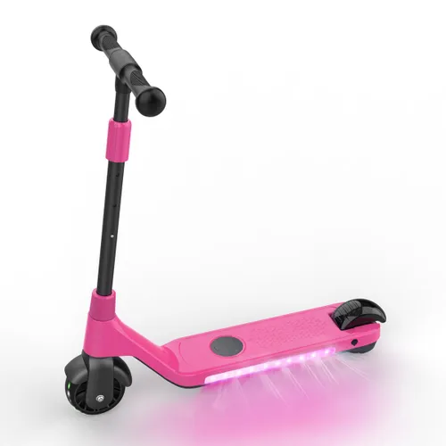 Denver SCK-5400 Rosa | Patinete eléctrico para ninos | Kickscooter, rango de hasta 6 km, 4-6 km/h Certyfikat środowiskowy (zrównoważonego rozwoju)CE