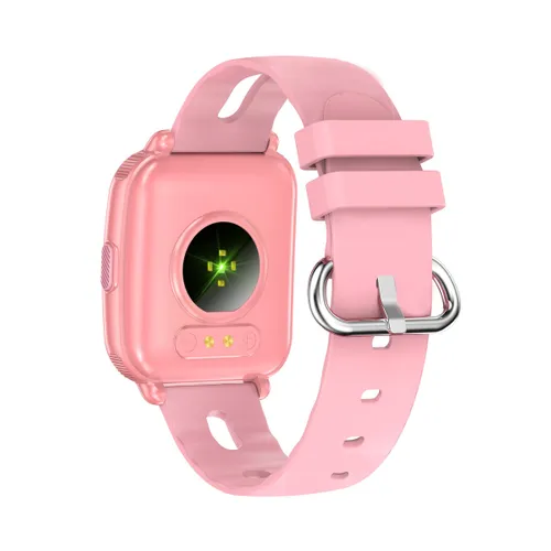 Denver SWK-110P Růžový | Dětské chytré hodinky | s měřením tepu a krve, 1,4" displej BluetoothTak