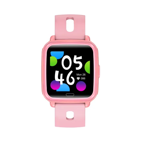 Denver SWK-110P Pink | Kids smartwatch | with pulse and blood measurement, 1.4" display Czujnik tlenu we krwiTak