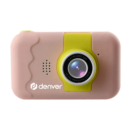 Denver KCA-1350 Rosa | Cámara digital para ninos | Flip lens, Pantalla LCD de 2", batería de 400 mAh 3