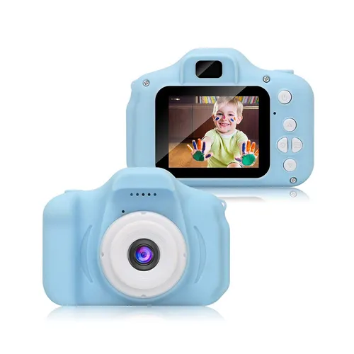 Denver KCA-1330 MK2 Blu | Fotocamera digitale per bambini | Schermo LCD da 2", batteria da 400 mAh Cyfrowe zbliżenie8