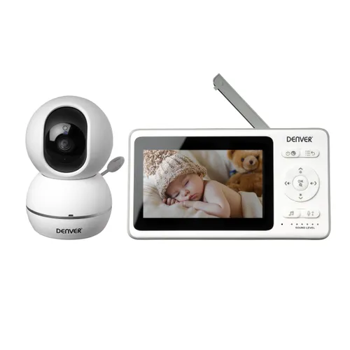Denver BC-343 | IP-Kamera + Monitor | Babyphone, VGA, 4,3", 2,4 GHz, Mikrofon 0