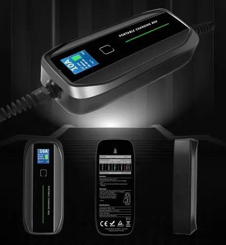 Extralink BS-PCD030 16A 3.6kW Schuko | Portable electric car charger | 1 phase, 5.5m, LCD display, IP67 Moc wyjściowa3,6