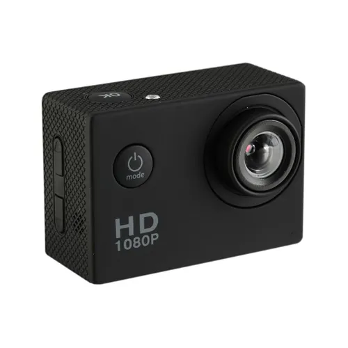 Extralink Action Camera A10 Czarna | Kamera | 1080P 30fps, IP68, wyświetlacz 2.0" Diody LEDStatus
