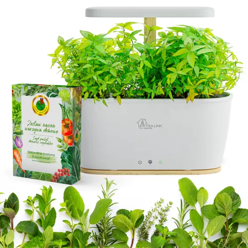 Extralink Smart Garden + Gemüseset | Intelligenter Topf | WLAN, Bluetooth 1