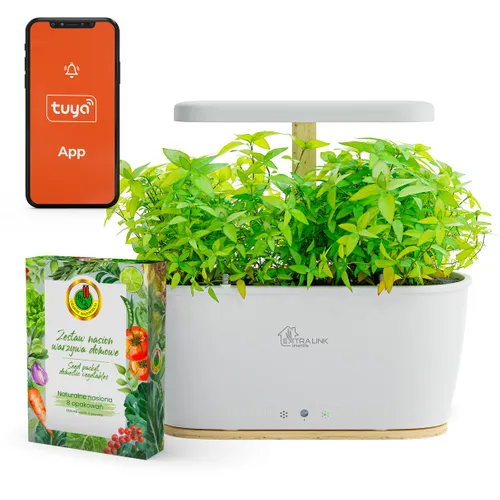 Extralink Smart Garden + Gemüseset | Intelligenter Topf | WLAN, Bluetooth 0