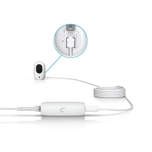 Ubiquiti UACC-Adapter-PoE-USBC | PoE adapter with USB-C | for Protect cameras, Gigabit Ethernet Maksymalna temperatura termometru zwilżonego (wet bulb tem14 - 104