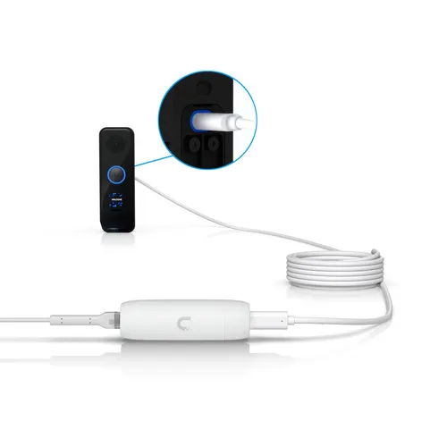 Ubiquiti UACC-Adapter-PoE-USBC | PoE adapter with USB-C | for Protect cameras, Gigabit Ethernet Napięcie5