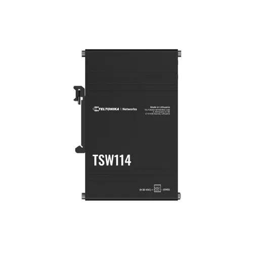 Teltonika TSW114 | Switch | 5x RJ45 1000Mb/s, DIN rail Głębokość produktu80,5