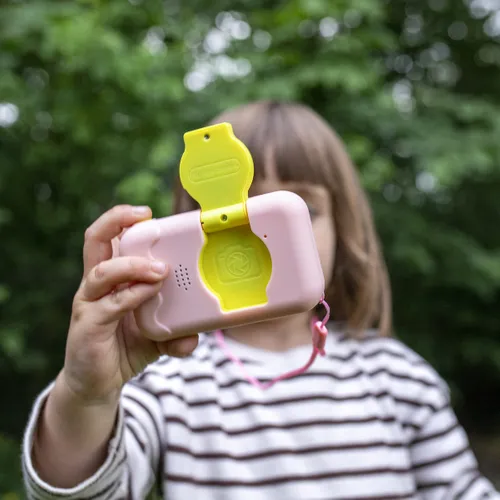 Aparat cyfrowy dla dzieci Extralink H135 Różowy | obiektyw do selfie, 1080P, wyświetlacz 2.0" Ekran dotykowyTak