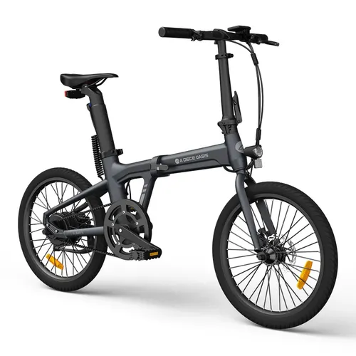 Ado E-bike Air 20 Grigio | Bicicletta elettrica | 250W, 25km/h, 36V 9.6Ah, portata fino a 100km KolorSzary