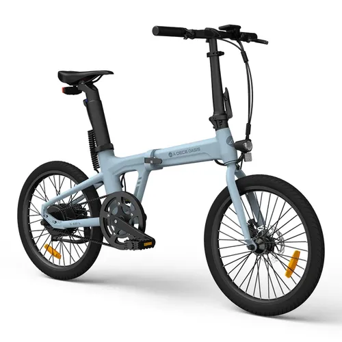 Ado E-bike Air 20 Azul | Bicicleta elétrica | 250W, 25km/h, 36V 9.6Ah, alcance até 100km KolorNiebieski