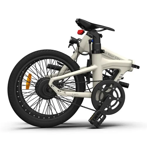 Ado E-bike Air 20 Bianco | Bicicletta elettrica | 250W, 25km/h, 36V 9.6Ah, portata fino a 100km 2