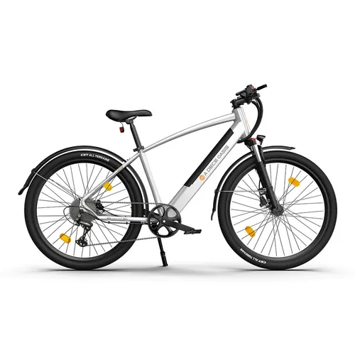 Ado E-bike DECE 300C Silver | Electric bicycle | 250W, 25km/h, 36V 10.4Ah, up to 90km range 1