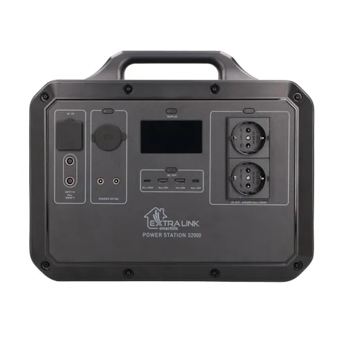 Extralink Power Ranger EPS-S2000F Jackery, Bluetti, Ecoflow replacement | Power station | 2240 Wh, 2400W, LiFePO4 1