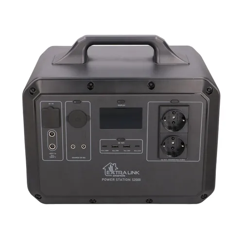 Extralink Power Ranger EPS-S2000F Jackery, Bluetti, Ecoflow replacement | Power station | 2240 Wh, 2400W, LiFePO4 5