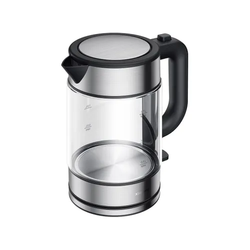 Xiaomi Electric Glass Kettle EU | Czajnik elektryczny | Szklany, podświetlany, 1.7L, 2200W Automatyczne wyłączanie zasilaniaTak