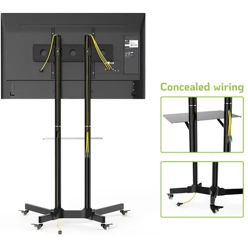 Techly | Mobile Stand | TV LED, LCD, 30-65 Inches, 60kg, 150cm, Adjustable Kod zharmonizowanego systemu (HS)85299097